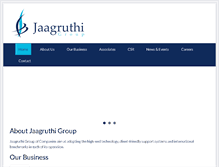 Tablet Screenshot of jaagruthi.in